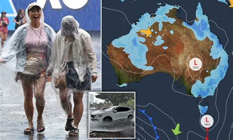 Storms and rain smashes Australia and the wild weather isn't over