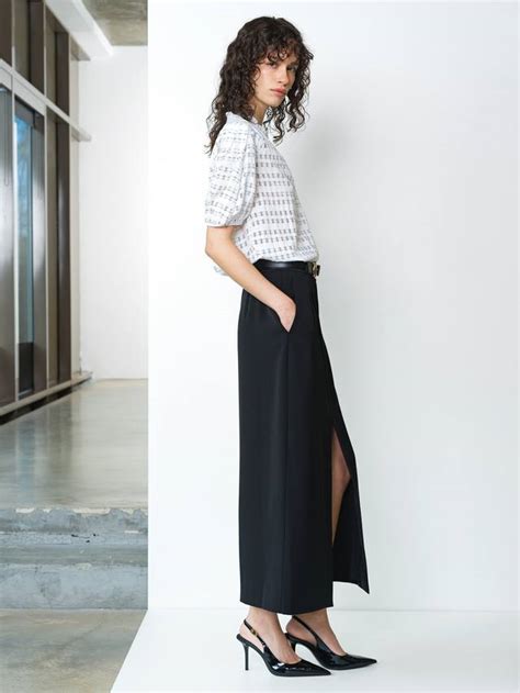 French Connection Imme Shadow Check Popover Shirt, Summer White