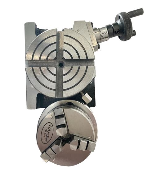 Buy Rotary Table 3Inch 80mm Horizontal And Vertical + Chuck All Sizes ...