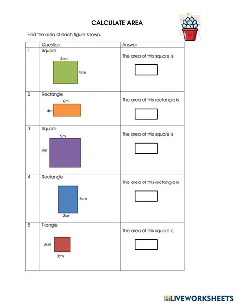 Area of Square 的图像结果