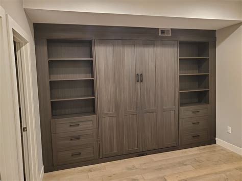Built-in Murphy Bed and Storage | Murphy bed, Bed wall, Wall bed