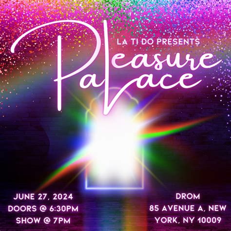 LA TI DO's Pleasure Palace - Dromnyc.com