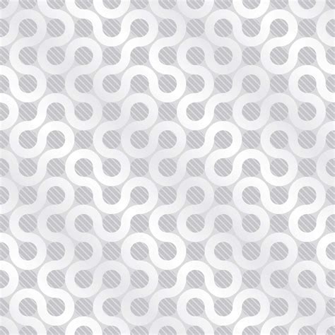 A Seamless Wallpaper Pattern White and Gray Curves - Magicdecor®