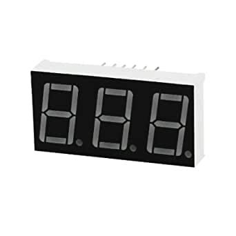 Alcoa PrimePCB Board 0.563 Digit 12 Pins Common Cathode Red LED Digital ...