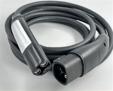 Support Custom UL Cable Length Tesla Charging Cable Extension Level 2 Charger or Charging ...