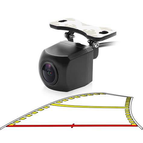 Car Trajectory Backup Camera with Dynamic Moving Guide Line, GreenYi-84 ...