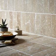 Tile Walls by Tumbled Noce Effect Travertine Wall Tile Pack Of 15 Tile Walls