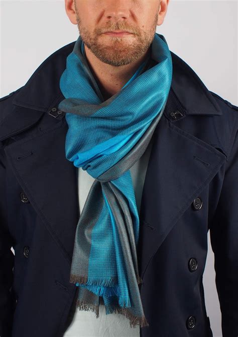 Mens Blue Paisley Silk Scarf at Flora Carmelo blog
