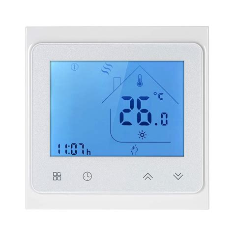 HUYAN 16A Programmable Electric Floor Heating Thermostat Temperature ...