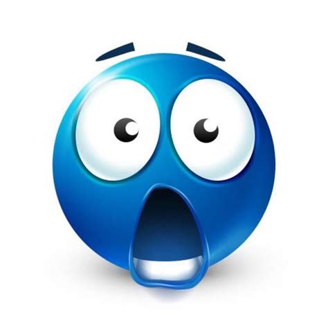blue shocked emoji | Blue emoji, Funny emoticons, Funny emoji