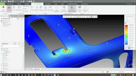Creo CAD Tutorial 的图像结果