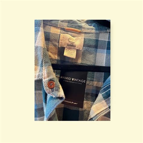 Vintage Timberland Heavy-duty Plaid Flannel Shirt - Etsy