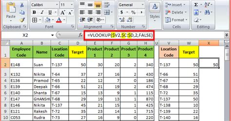 Advanced VLOOKUP Tutorial 的图像结果