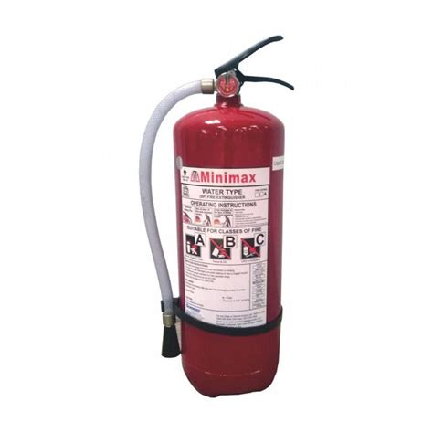 Minimax Water Gas Catridge Type 9 Liter Fire Extinguisher : Infernocart ...