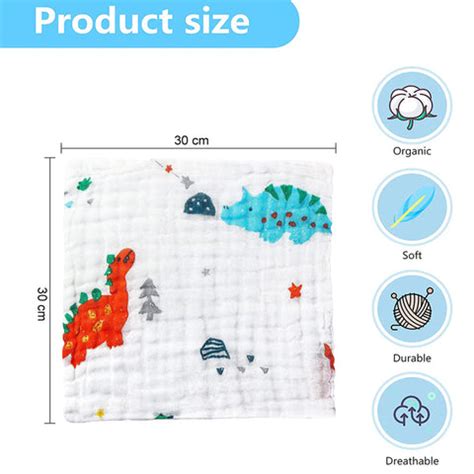 Newborn Unisex Baby Muslin essential Combo - Multicolor - 5 Items ...