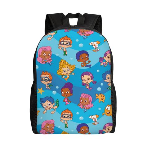 Bubble Guppies Backpack Fashion Casual Unisex Laptop Computer Daily ...