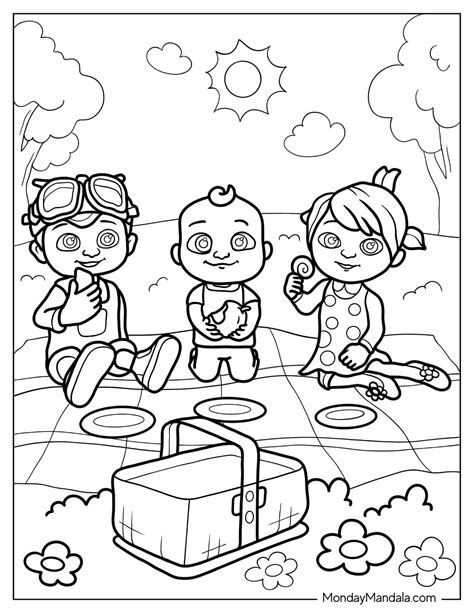 22 cocomelon coloring pages free pdf printables – Artofit