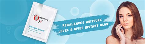 O3+ Moisture and Glow Face Sheet Mask for Brightening and Moisturizing ...