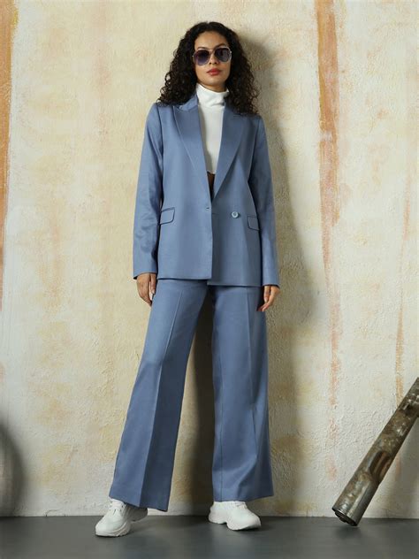 High Star Women Solid Regular length Wide leg Trousers – HighStar
