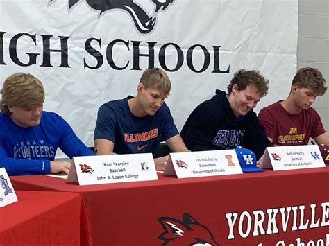Yorkville’s Jason Jakstys signs with Illinois basketball – Shaw Local