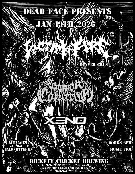 Victim Of Fire/Horror Collective/X3NO @ Rickety Cricket Brewing ...