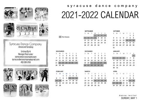 Syracuse 2023 Academic Calendar - Printable Word Searches