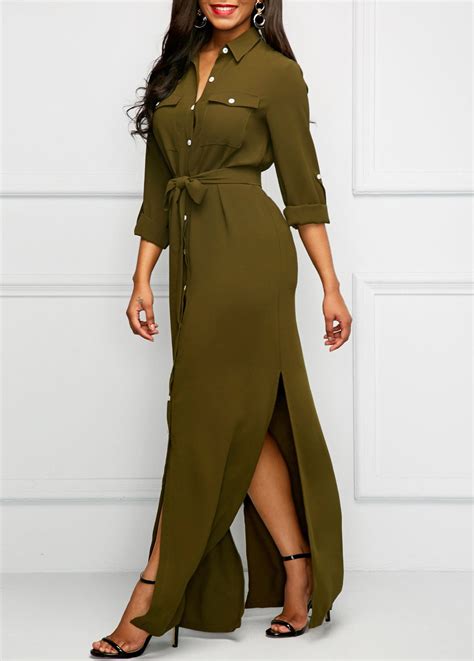 Army Green Dress Outfit Ideas at Mitchell Cushing blog