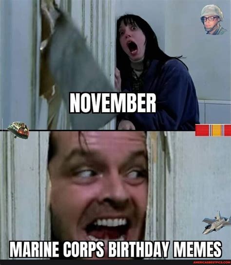 Almost time... brace yourselves... -Sparky - NOVEMBER MARINE CORPS ...