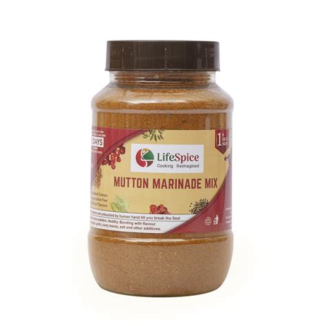 LifeSpice - Mutton Marinade Mix -150g Jar | One seasoning for many ...
