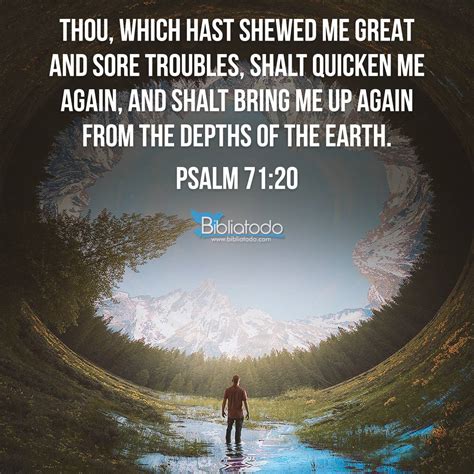 Psalm 71:20 Bible Cross References | Connecting Verses Across Scripture ...