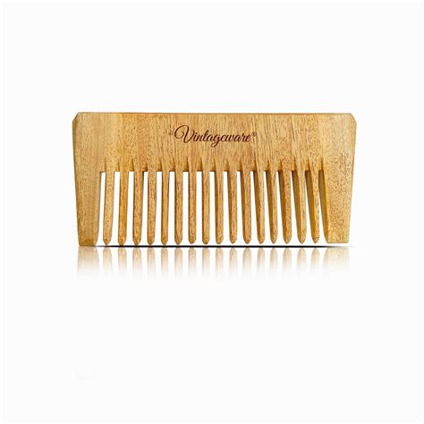 Neem Wooden Comb for Hair | 100% Natural & Ayurvedic – Vintageware