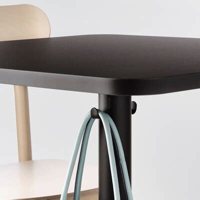STENSELE table, anthracite/anthracite, 70x70 cm (271/2x271/2") - IKEA
