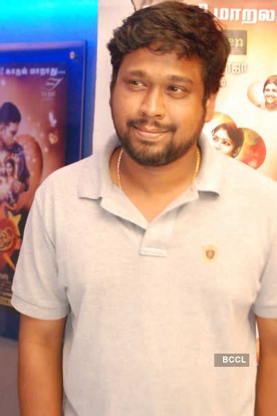 Gaana Bala at the premiere of movie 'Attakathi', held in Chennai