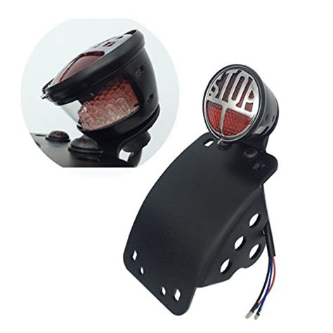 Amazicha Motorcycle Brake Tail Light Led Rear Light 1 Inch | Desertcart ...