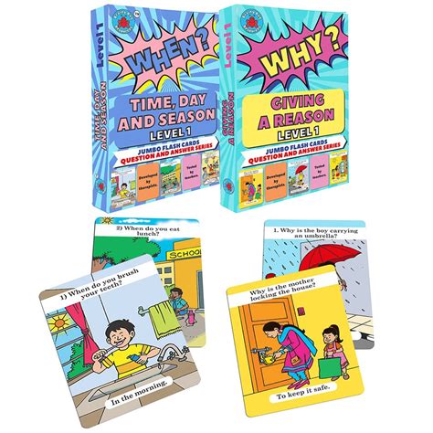 Buy Flashcards and Resources for Teaching Language (Answer 'When?' and ...