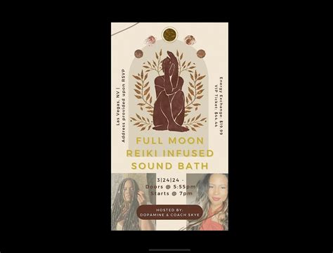 Full Moon Reiki Infused Sound Bath, Las Vegas, NV, USA, 24 March 2024 ...