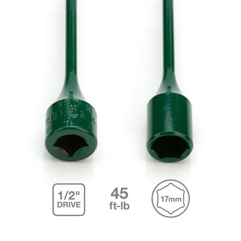 STEELMAN Torque Stick Extension: Impact Wrenches, Alloy Steel, Extension, 45 ft-lb Working ...