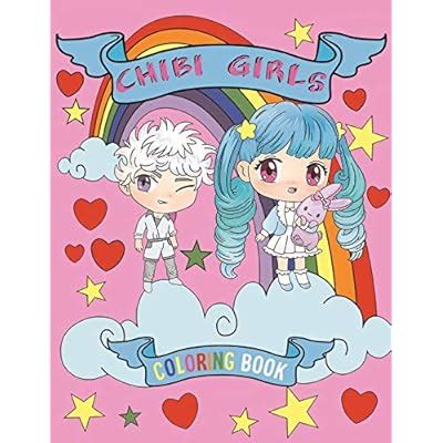 Chibi Girls Coloring Book: For Kids with Cute India | Ubuy
