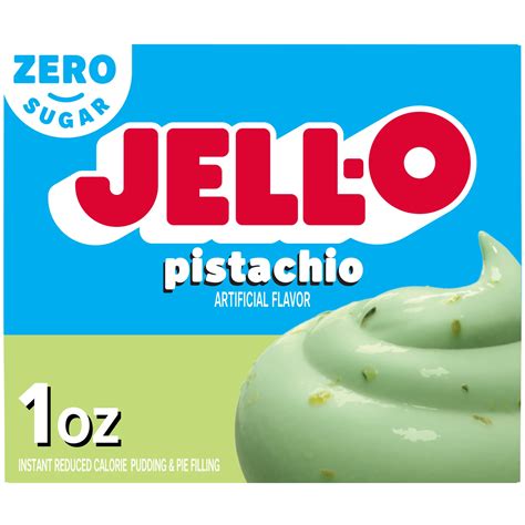 Jell-O Sugar Free Pistachio Instant Pudding Mix - Shop Pudding ...