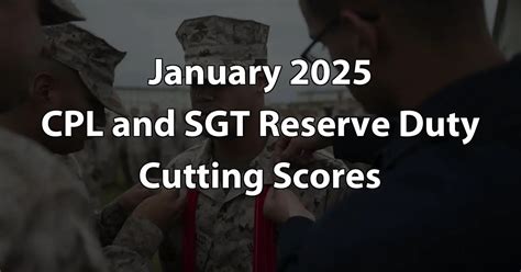 Cutting Scores April 2025 Active Reserve Sergeant | CuttingScores.com ...