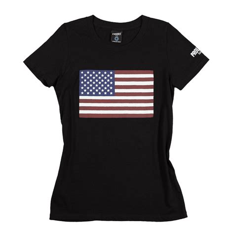 Women’s American Flag Graphic T-Shirt | Made-in-USA | Proudly USA ...
