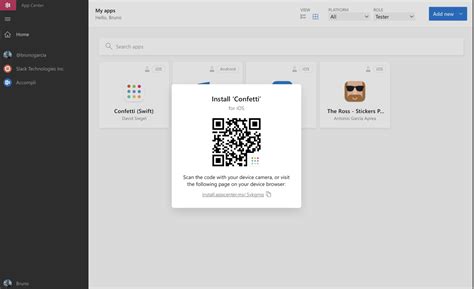 App Center Code Push 的图像结果