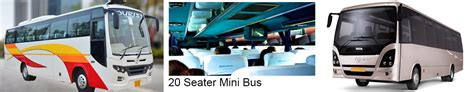 20 Seater Mini Bus Hire in Delhi:DRC