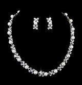 Image result for Jjshouse Elegant Alloy Pearl Crystal Ladies' Jewelry Sets
