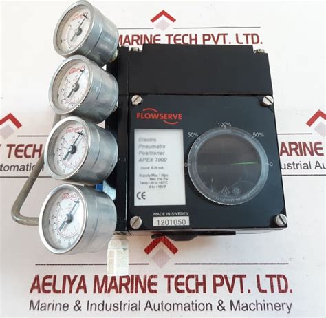 Flowserve Apex 7000 Electro Pneumatic Positioner 0-160 Psi – Aeliya ...