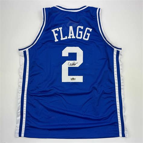 Facsimile Autographed Cooper Flagg Duke Blue Reprint Laser Auto College ...