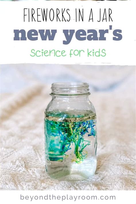 Fireworks in a jar science experiment – Artofit