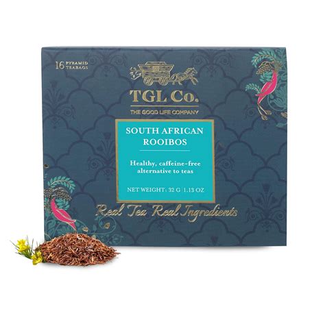 TGL Co. South African Rooibos Tea 16 Tea Bags | Boost Immunity | Rich ...