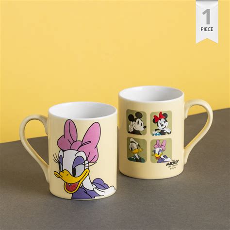 Disney Daisy Duck Mug Set – Official Ceramic Coffee & Tea Cups – Clay ...