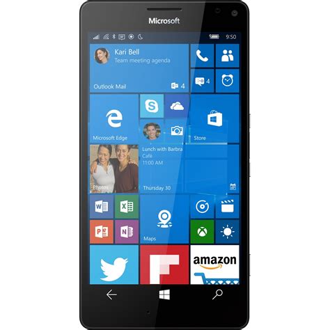 Telefon mobil Microsoft Lumia 950 XL, 32GB, 4G, Black - eMAG.ro